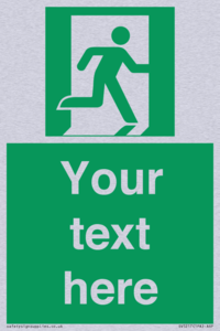 Custom Safe condition: Emergency exit (right hand)